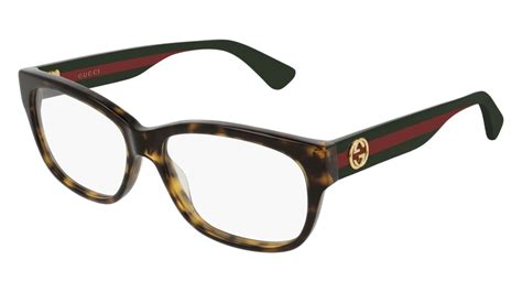 Gucci GG0278O Eyeglasses Havana/Multicolor / Clear